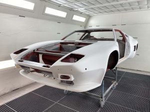carrosserie de tomaso gt5s reparation tolerie peinture
