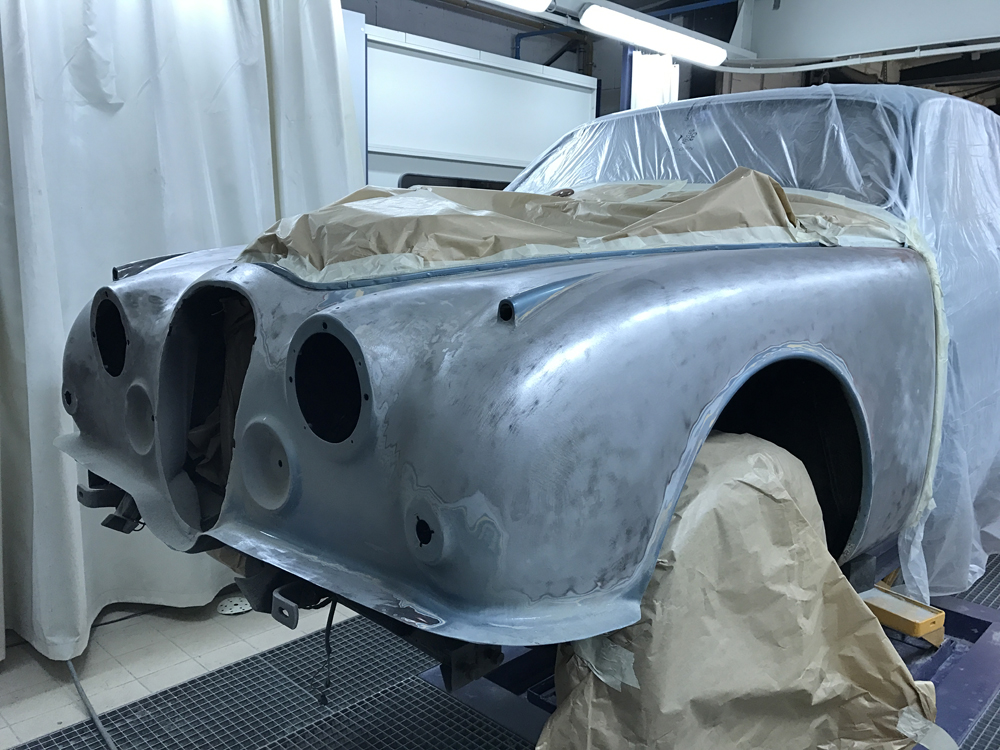 Restauration Jaguar MK2 3.8 1967