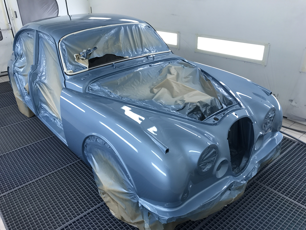 Restauration Jaguar MK2 3.8 1967