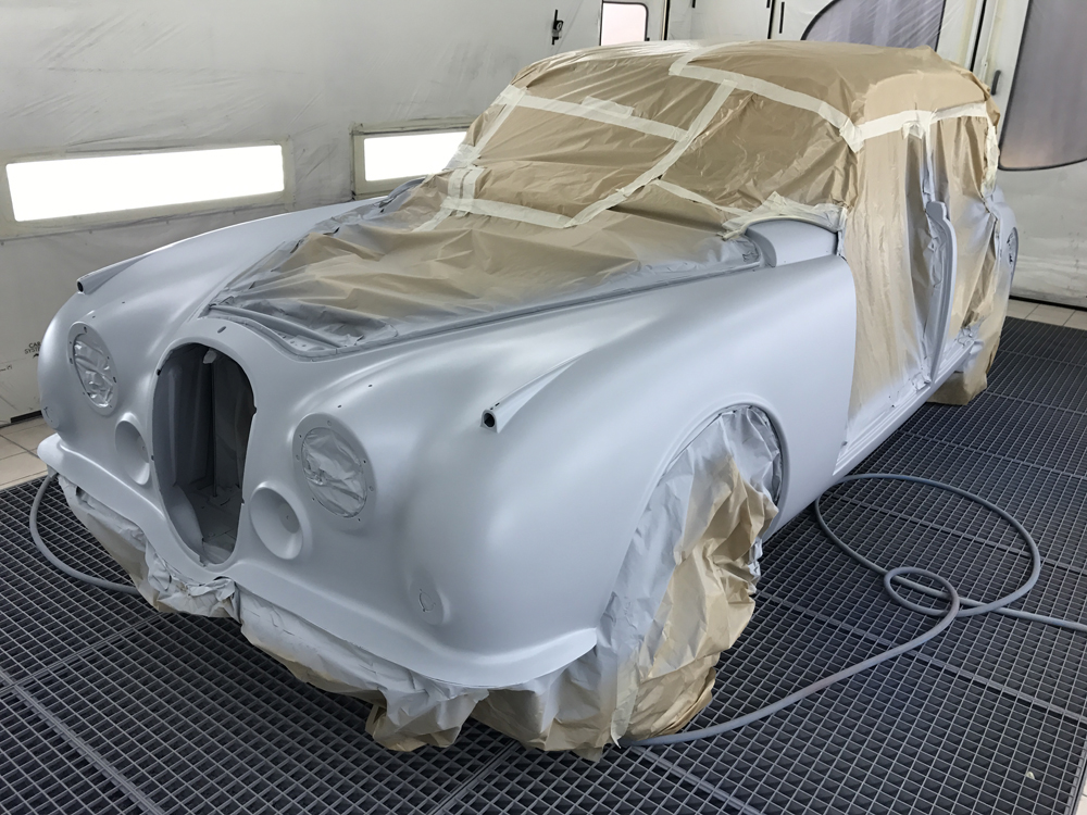 Restauration Jaguar MK2 3.8 1967