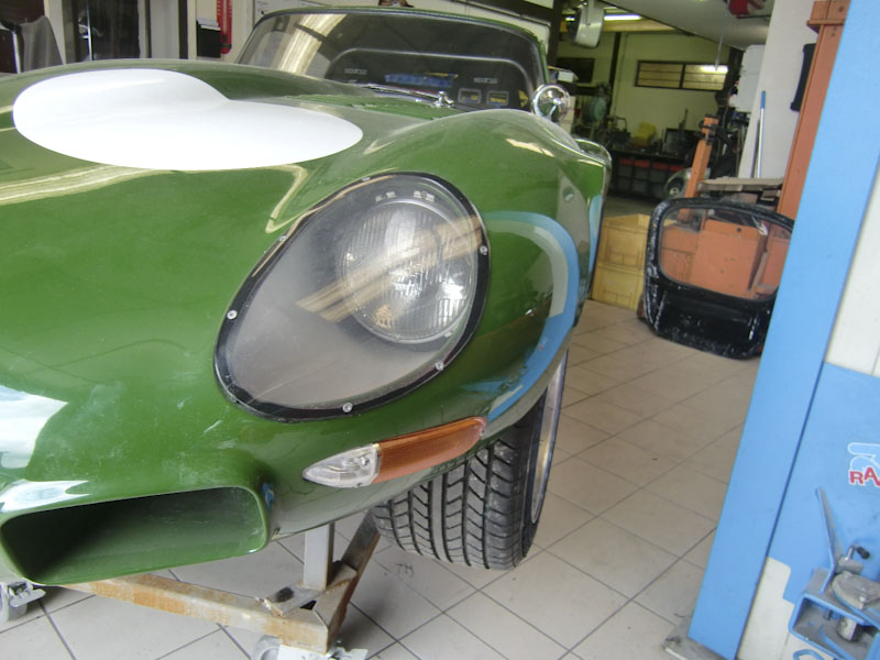 restauration jaguar type e course 1962 11 1