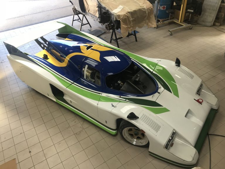 Lola T600 HU3 dans sa livrée des 24 Heures du Mans 1981, restaurée par O-ONE, photographie 18 sur 30