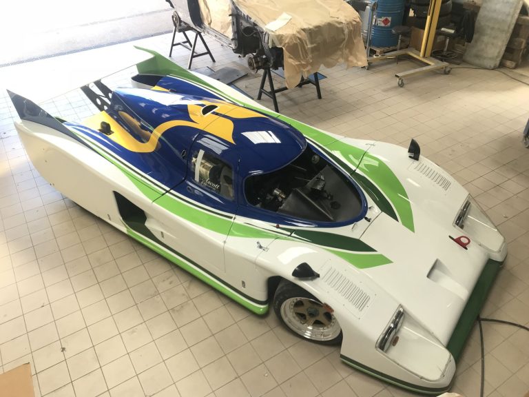 Lola T600 HU3 dans sa livrée des 24 Heures du Mans 1981, restaurée par O-ONE, photographie 19 sur 30