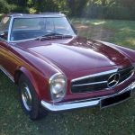 restauration mercedes pagode 280sl 1