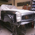 restauration mercedes pagode 280sl 38