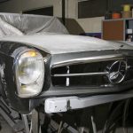 restauration mercedes pagode 280sl 42