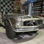 restauration mercedes pagode 280sl 81