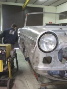 restauration peugeot 404 cabriolet o one 31